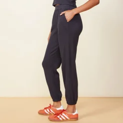 Sweats*MONROW Baby Thermal Oversized Sweats FADEDBLACK