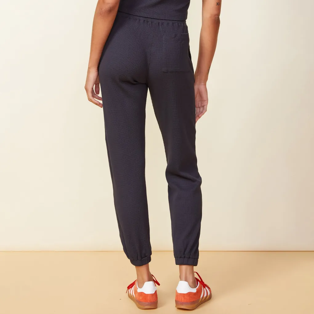 Sweats*MONROW Baby Thermal Oversized Sweats FADEDBLACK