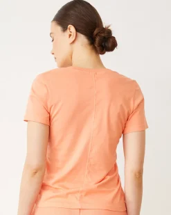 Tees*MONROW Basic V Neck SORBET