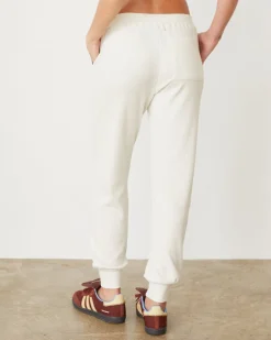 Travel Essentials|Sets*MONROW Brushed Rib Cuff Sweat NATURAL