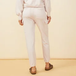 Sweats*MONROW Cargo Sweat BONE