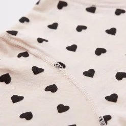 Kids*MONROW Kids Heart Crew Neck DUSTYPINK