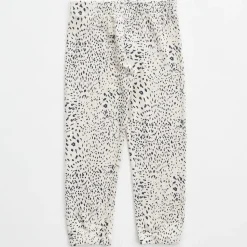 Kids*MONROW Kids Mini Cheetah Elastic Waist Sweats BONE