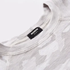 Kids*MONROW Kids Supersoft Camo Raglan WHITE