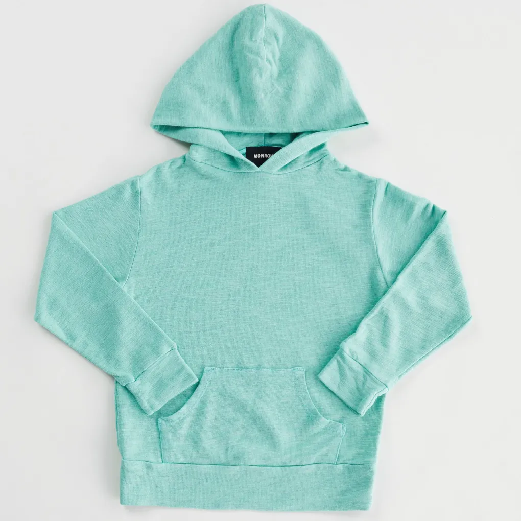 Kids*MONROW Kids Supersoft Pullover Hoody MINT