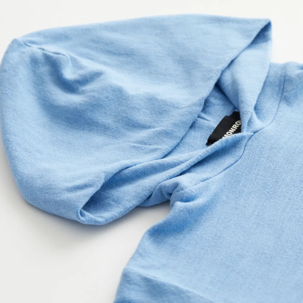 Kids*MONROW Kids Supersoft Pullover Hoody SKYBLUE
