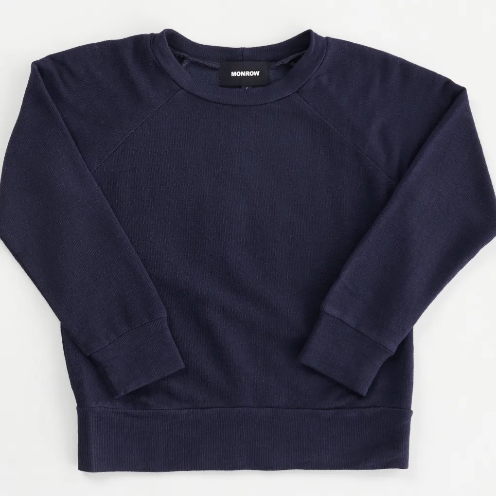 Kids*MONROW Kids Supersoft Raglan NEPTUNE