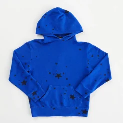 Kids*MONROW Kids Supersoft Stardust Pullover Hoody ELECTRICBLUE