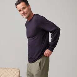 Mens Sale|Men's Sale*MONROW Lounge Sweatshirt FADEDBLACK