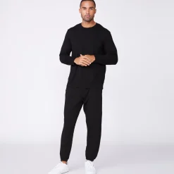 Mens Sale|Men's Sale*MONROW Lounge Sweatshirt BLACK