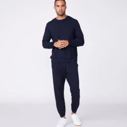 Mens Sale|Men's Sale*MONROW Lounge Sweatshirt NEPTUNE