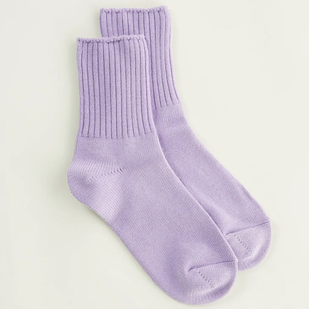 Socks|Accessories*MONROW Men’s Organic Cotton Socks MISTYLILAC
