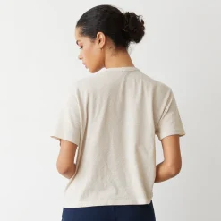 Tees*MONROW Mesh Athletic Tee BONE