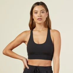 Movement*MONROW Movement Sports Bra BLACK