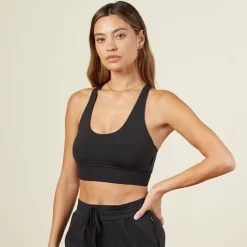 Movement*MONROW Movement Sports Bra BLACK