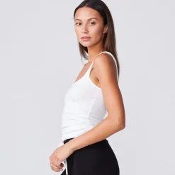 Tanks*MONROW Narrow Rib Tank - Color WHITE