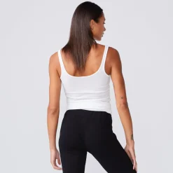 Tanks*MONROW Narrow Rib Tank - Color WHITE