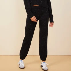 Sweats*MONROW Neps Cashmere Oversize Sweat BLACK