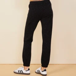 Sweats*MONROW Neps Cashmere Oversize Sweat BLACK