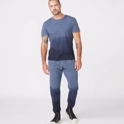 Men's Bottoms|Mens Sale*MONROW Ombre Lounge Sweats BLUESTEEL