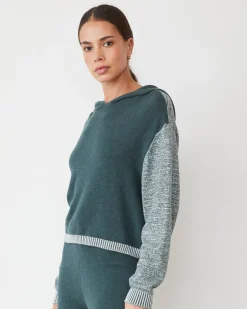 Travel Essentials|Sets*MONROW Organic Cotton Cashmere Hooded Sweater SEAMOSS
