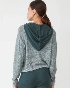 Travel Essentials|Sets*MONROW Organic Cotton Cashmere Hooded Sweater SEAMOSS