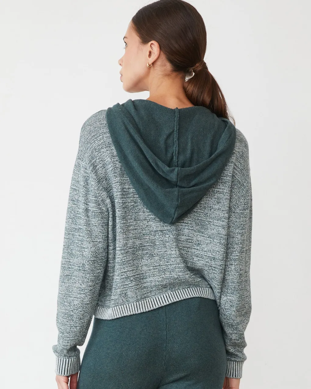 Travel Essentials|Sets*MONROW Organic Cotton Cashmere Hooded Sweater SEAMOSS