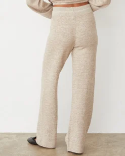 Travel Essentials|Sets*MONROW Organic Cotton Cashmere Relaxed Pant WALNUT