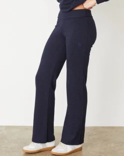 Travel Essentials|Sets*MONROW Original Fleece Flare Pant HEATHEREDNAVY
