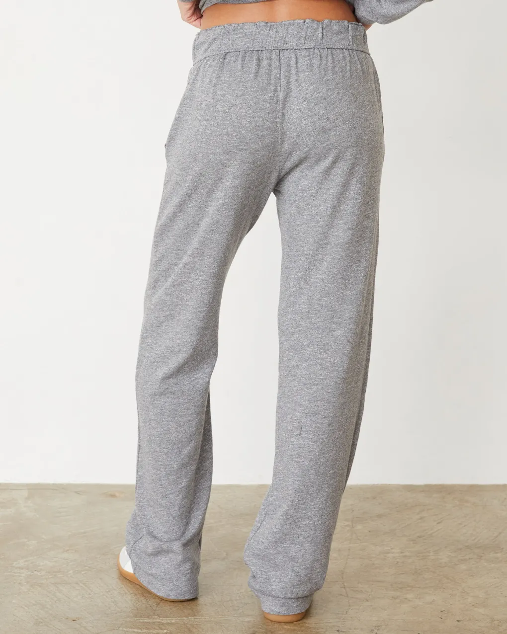 Travel Essentials|Sets*MONROW Original Fleece Straight Leg Sweat GRANITE