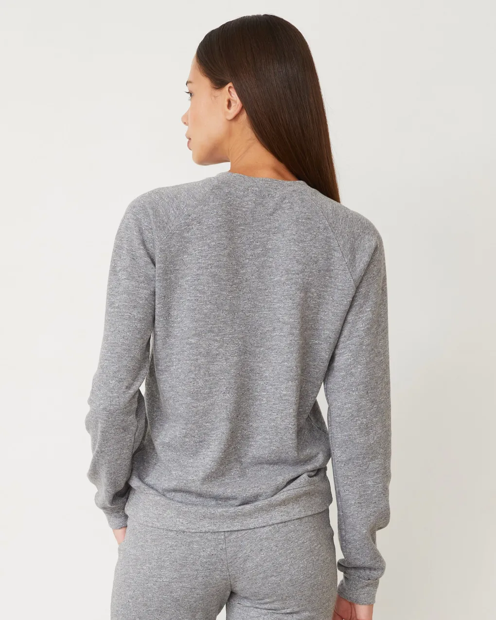 Travel Essentials|Sets*MONROW Original Fleece Vintage Raglan GRANITE