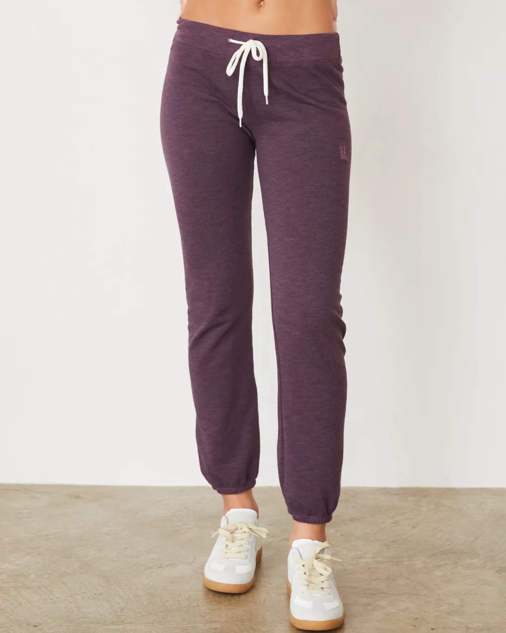 Travel Essentials|Sets*MONROW Original Fleece Vintage Sweat HEATHEREDGRAPE