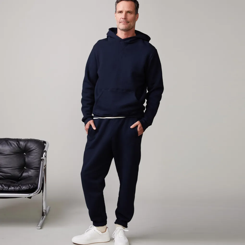 Mens Sale|Men's Sale*MONROW Oversized Hoody INDIGO