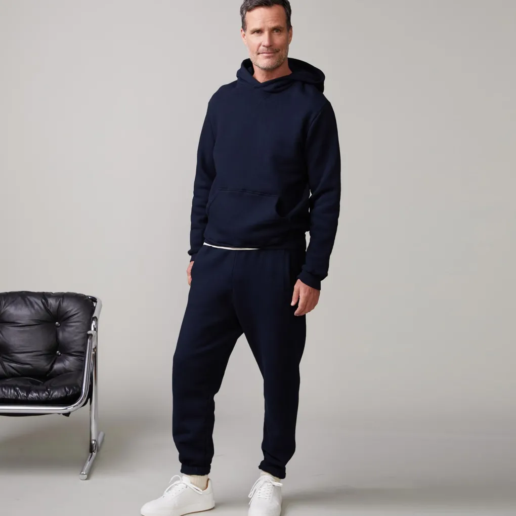 Mens Sale|Men's Sale*MONROW Oversized Hoody INDIGO