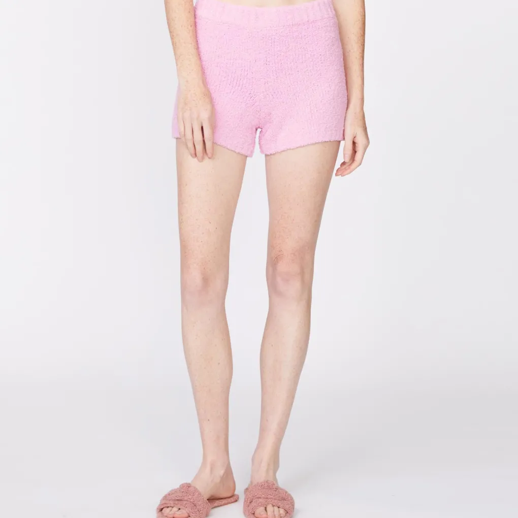 Shorts*MONROW Plush Sweater Shorts ORCHID