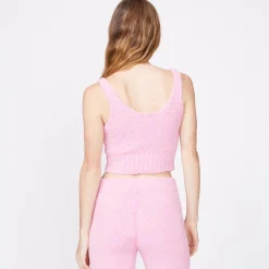 Tanks*MONROW Plush Sweater Tank - Color ORCHID