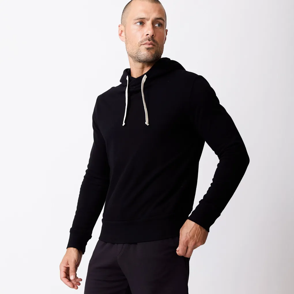 Mens Sale|Men's Sale*MONROW Pullover Hoody BLACK