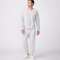 Mens Sale|Men's Sale*MONROW Raglan Sweatshirt HEATHERGREY