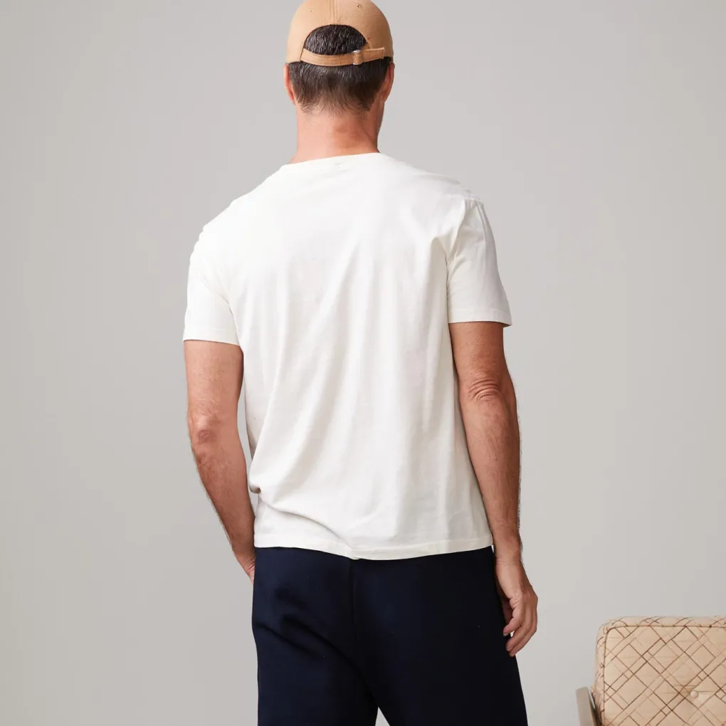 Men's Tops*MONROW Relaxed Crew OFFWHITE