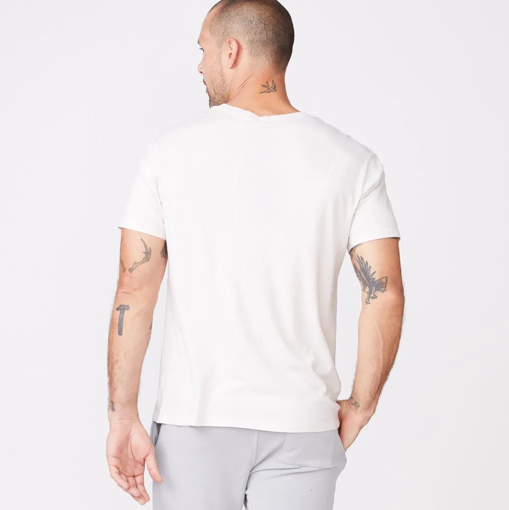 Men's Tops|Mens Classics*MONROW Relaxed Crew BONE