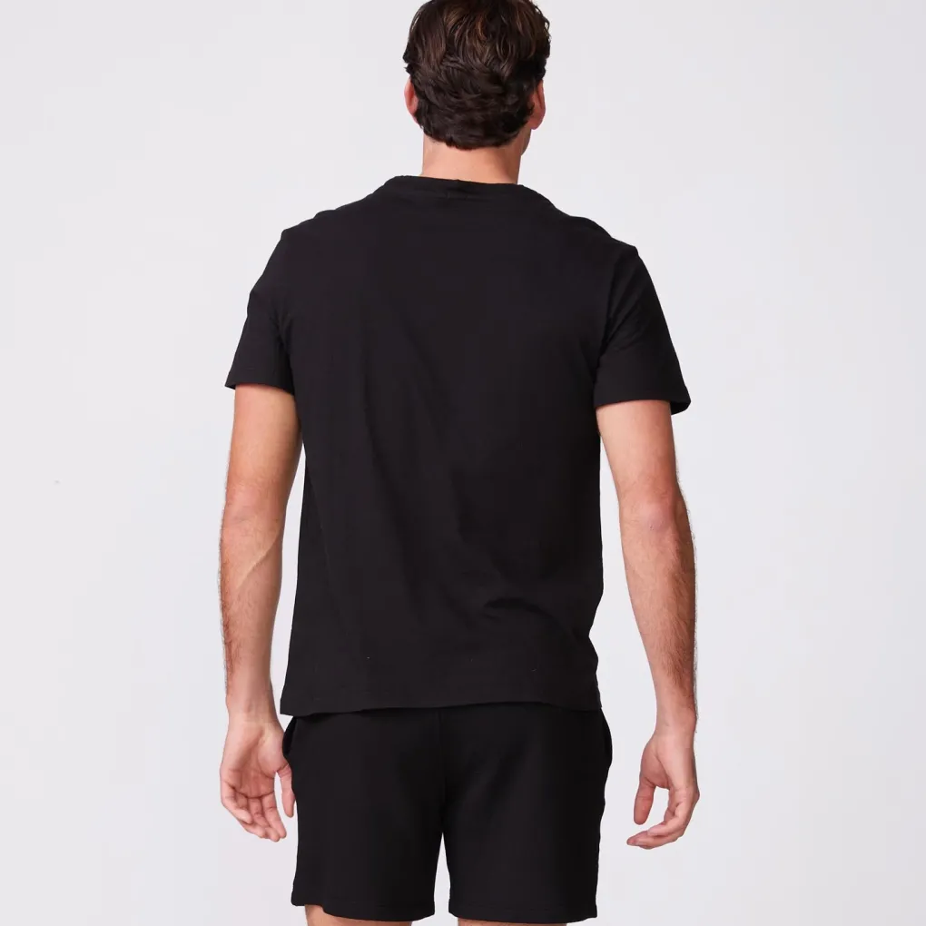 Men's Tops|Mens Classics*MONROW Relaxed Crew BLACK