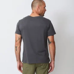 Men's Tops*MONROW Relaxed Crew FADEDBLACK