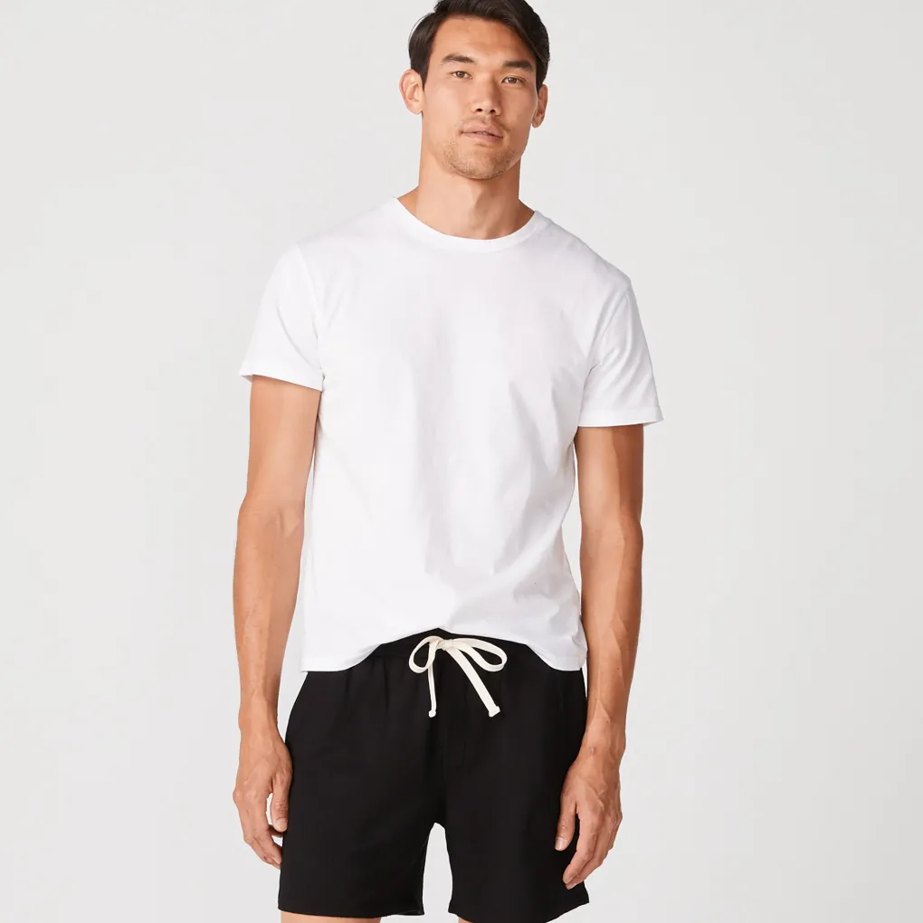Men's Tops|Mens Classics*MONROW Relaxed Crew WHITE
