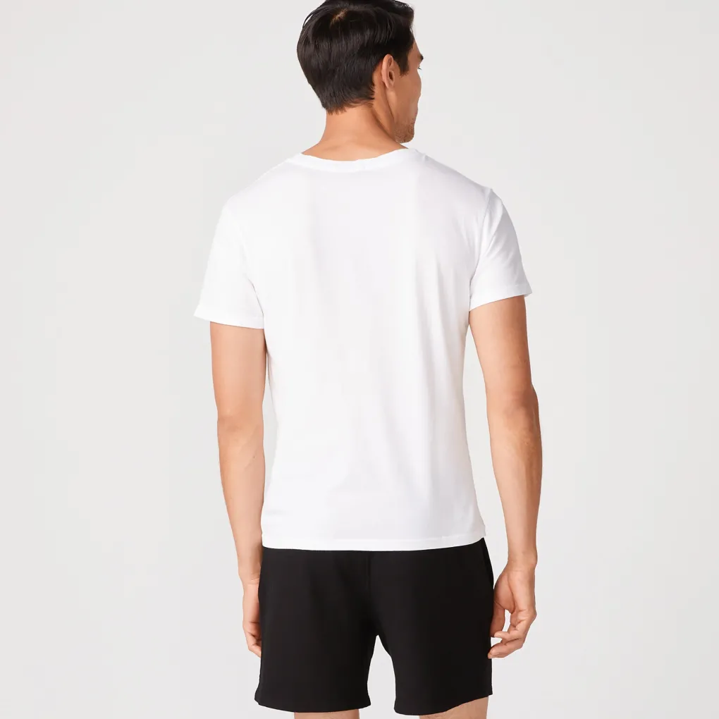 Men's Tops|Mens Classics*MONROW Relaxed Crew WHITE
