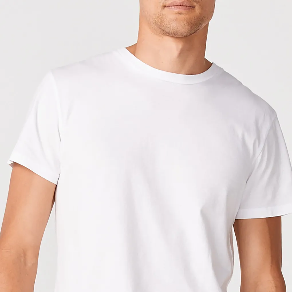 Men's Tops|Mens Classics*MONROW Relaxed Crew WHITE