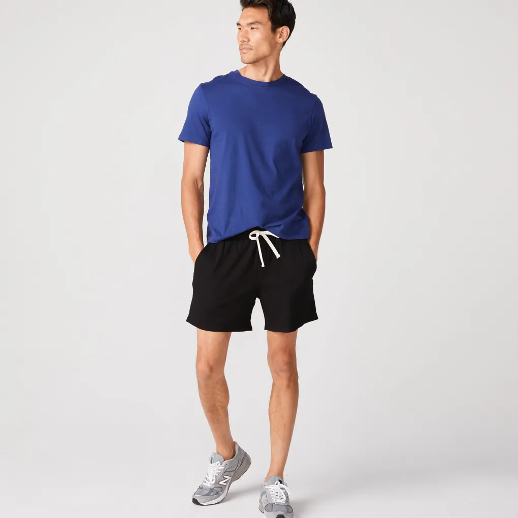 Men's Tops|Mens Sale*MONROW Relaxed Crew NAVYBLUE