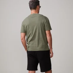 Men's Tops*MONROW Relaxed Pocket Crew GENERALGREEN