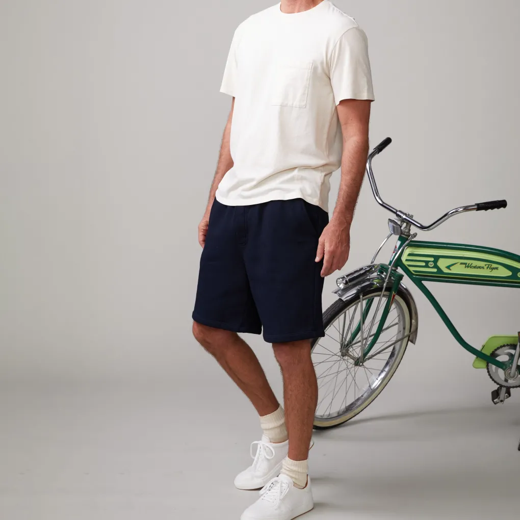Men's Tops|Mens Sale*MONROW Relaxed Pocket Crew OFFWHITE