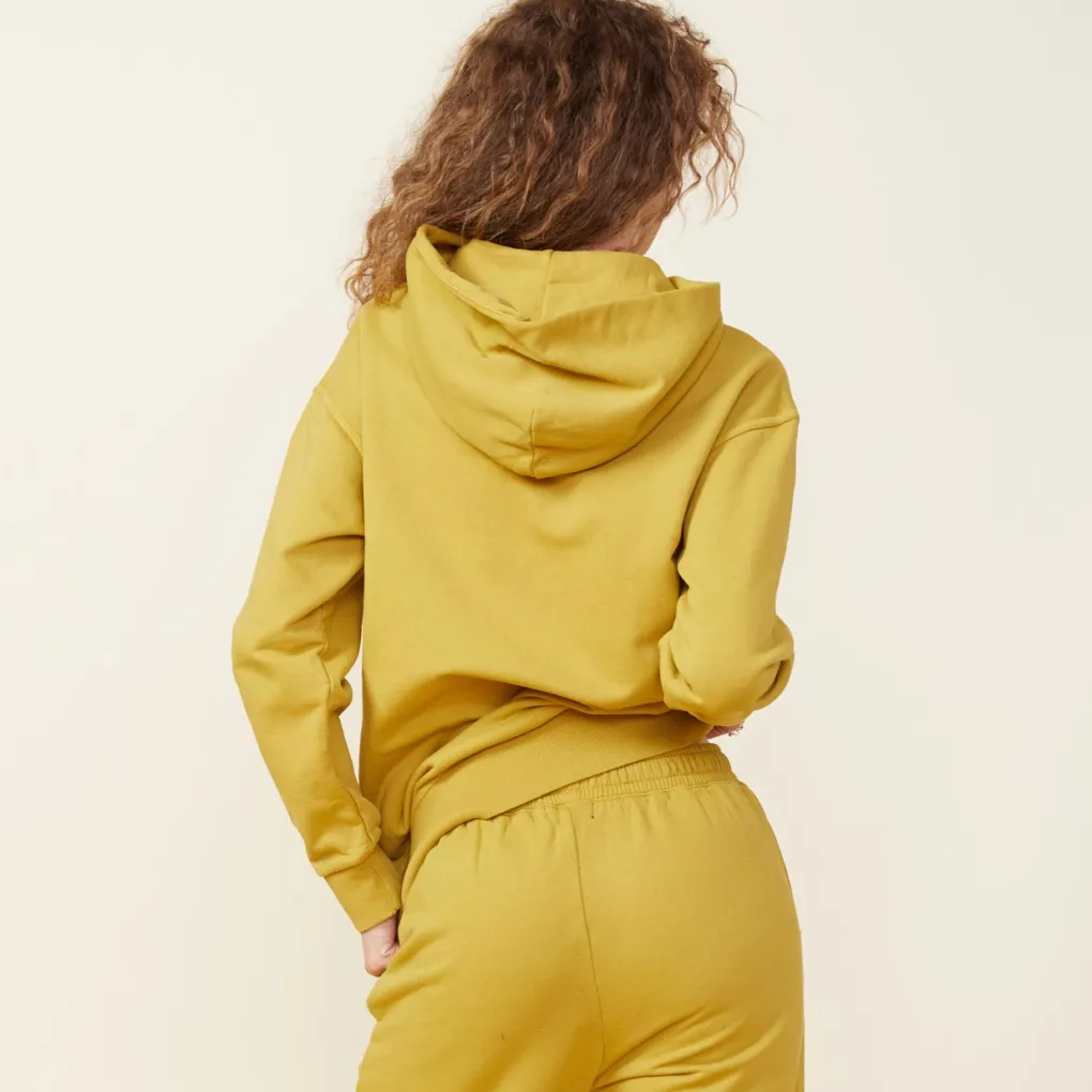 Hoodies*MONROW 90's Classic Hoody GOLDENOLIVE