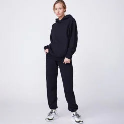 Hoodies*MONROW 90's Classic Hoody BLACK